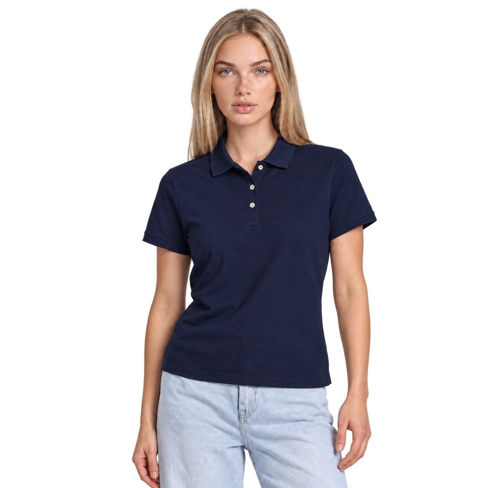 Lilly Pulitzer Luxletic Polo Shirt Women's Size Large Blue Meryl Tennis Golf